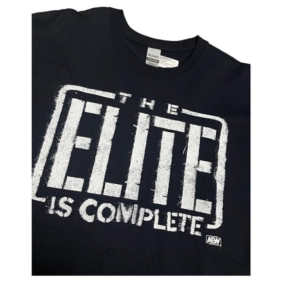 AEW THE ELITE Retro Wrestling Tee Shirt - Mens XL - Picture 2 of 4
